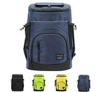 XIUWOUG 30L Cooler Bag Large, Cold Beer Picnic Backpack with Cooling Compartment, Picnic Basket 2-4 People, Waterproof Ultralight Backpacks Cooler Bag Mobile Refrigerator for The Car,Blau