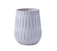 XIUWOUG Weathered Concrete Large Planter, Outdoor Decorative Tall Flower Pot with Drainage Hole,Round Planter Pots for Home, Garden, Patio, Courtyard,Porch,GREY2