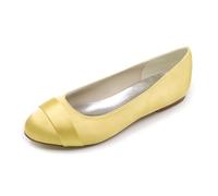 XIUWOUG Women's Closed-Toe Flat Heel Sandals | Party & Wedding Shoes Featuring a 0.23-Inch Thick Heel in Standard Sizes - Elegant Style,Gold,8