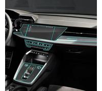 XIUXIYING Car Interior AccessoriesTPU Central Console Dashboard Panel Navigation Screen Protective Film,for Audi A3 8Y S3 2020-2025