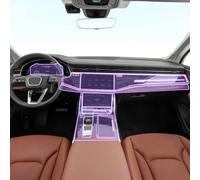 XIUXIYING Car Interior Center Console Transparent TPU Paint Protective Film Anti Scratch Sticker LCD Screen PPF,for Audi Q7 2019-2024