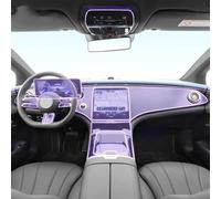 XIUXIYING Car Interior Center Console Transparent TPU Paint Protective Film Anti Scratch Sticker LCD PPF,for Mercedes Benz EQE 2022-2024