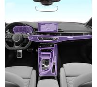 XIUXIYING Car Interior Center Console Transparent TPU Paint Protective Film Anti Scratch Sticker LCD Screen PPF,for Audi RS4 S4 2019-2024