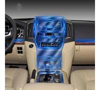 XIUXIYING Car Interior Center Console Transparent TPU Protective Film Anti-Scratch Repair Film Accessorie,for Toyota Land Cruiser 2016-2023