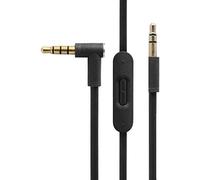 Xivip Replacement Audio Cable Cord Wire for Beats Solo 4 Solo 3 Solo 2, Studio 3 Studio 2, Pro, Detox, Wireless, Mixr, Executive, Pill Headphones, with in-line Mic and Volume Control (4.6 FT, Black)