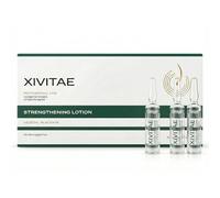 XIVITAE Strengthening hair lotion with vegetable placenta 10 x 10 ml with soy protein enriched formula helps the hair structure from root to tip to strengthen regrowth of hair
