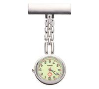 XiVue Nurse's Watch Care Watch with Clip Cartoon Doctor Mini Pocket Watch Personalised Quartz Digital Quartz Movement Watch Nurse's Watch Glow in the Dark