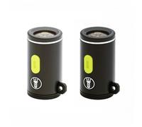 xiwai 2 Pack USB-C Type-C LED Light Portable Mini LED Indoor Lighting for Outdoor Hiking Cycling Phone Laptop Charger Night Lamp 210 High Lumens