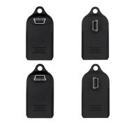 xiwai 4pcs/lot Mini Type-B Male USB 2.0 to Female OTG USB2.0 Type-A Adapter On-the-Go 90 Degree Angled for Phone Tablet Disk Keyboard Data