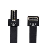 Xiwai 50cm CYFPV Dual 90 Degree Right-Up Angled HDMI Type A Male to Male HDTV FPC Flat Cable for FPV HDTV Multicopter Aerial Photography