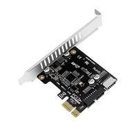 xiwai 5Gbps Type-E USB 3.1 Front Panel Socket & USB 2.0 to PCI-E 1X Express Card VL805 Adapter for Motherboard