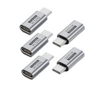 xiwai 5Pcs/Lot PD Function Blocker Type-C Male to USB-C Female with 5.1KΩ Resistor DC 5V Protection Extension Adapter Only for Power Supply