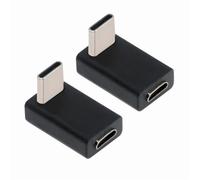 xiwai 90 Degree Angled Micro USB Female to USB-C Male (USB 2.0) - 2pcs/set