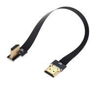 xiwai CYFPV FPV HDMI Male to Right Angle 90D HDMI Male HDTV FPC Flat Cable for FPV HDTV Multicopter Aerial Photography (0.2M)