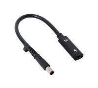 JSER Type C USB-C Female Input to DC Power PD Charge Cable fit for Laptop 18-20V (7.4x5.0mm)…