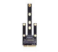 xiwai Mini PCI-E Riser Card - Slot to NVMe SSD Adapter M.2 NGFF Key-M Compatible with NAS and Industrial Control Motherboards