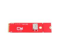 xiwai PCI-E 3.0 PCI-Express 4.0 NVME M.2 M-Key to Oculink SFF-8612 SFF-8611 Host Adapter for PCIe U.2 eGPU SSD 2260 2280