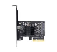 xiwai UC-104 20Gbps USB 3.2 Gen2 Type-C USB-C to PCI-E 4X Express Card Adapter for Desktop Motherboard,Black