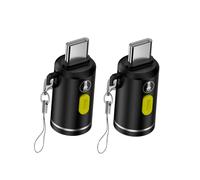 xiwai USB-C LED Light Indoor Atmosphere Lighting Type C Plug Outdoor Cycling Walking Phone Laptop Charger Night Lamp 210 Lumens 2pcs/Set