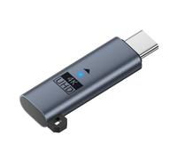 xiwai USB-C Type-C EDID DDC Headless Ghost Display Dummy Plug Emulator CY Virtual Display Adapter USB5.0 USB4.0 4K@60Hz Compatible with Thunderbolt 3/4/5 Blue