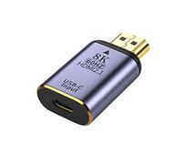 Xiwai USB-C Type C Female Source to HDMI Sink HDTV Adapter 8K@60hz 4K@120hz for Tablet & Phone & Laptop