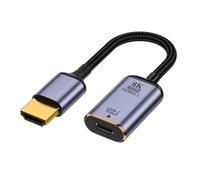 xiwai USB-C Type C Female Source to HDMI Sink HDTV Cable 8K@60hz 4K@120hz for Tablet Phone Laptop