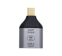 xiwai USB-C Type C Female Source to Mini Displayport DP Sink HDTV Adapter 4K 60hz 1080p for Tablet & Phone & Laptop