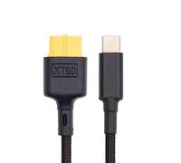 xiwai USB Type-C to XT60 Adapter Cable Quick Charge USB-C Charging Cable SC100 Protocol XT60 for RC Lipo Battery Quadcopter Multicopter Aero Modelling 0.5m