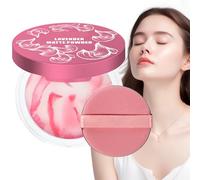 Xiwhuua Face Powder Makeup - Matte Setting Powder - Lightweight Primer Foundation Waterproof Full Coverage for Under-Eye, Everyday Travel Women Cosmetics