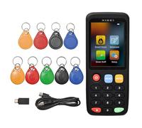 XIXEI X7 NFC RFID Card Copier Reader Writer Duplicator for Mulit Frequency Read and Writer Smart Card Programming Card(4 pcs UID Keyfobs 5 pcs 5577 Keyfobs)