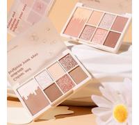 xixi - Beautiful Eyes Seven Colors Eyeshadow Palette - 5 Types #H05 Barley Almond - 1.4g x 6 + 3.5g