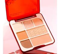 xixi - Bonlo Red Seven Color Eyeshadow - Peach #S1 - 10.7g