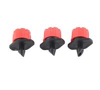 Xixian 150pcs Adjustable Mini Drip Irrigation Dripper Heads for Garden Plants Flowers (50pcs)