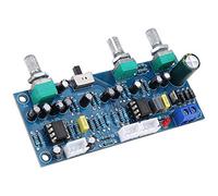 Xixian 2.1 Channel Preamp Board with Adjustable Bass Filter for Subwoofer | Dual NE5532 chips, DC AC power input, HIFI circuit board for home o systems, easy integration with speakers