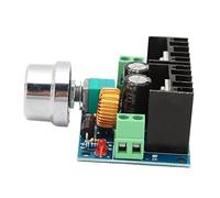 Xixian 200W DC Converter Module, 4-40V to 1.25-36V Adjustable Voltage Regulator, 8A High Power Board with PWM Knob for DIY Electronics Projects and Lab Testing Use