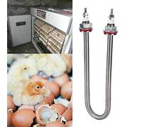 Xixian 200W U Shape Incubator Humidification Tube Metal Accessory for | Sturdy metal construction, bolt fastening design, poultry incubators, stable performance control part
