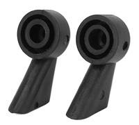 Xixian 2pcs Front Windshield Washer Nozzles A1 Q5 Q7, Replace 8E9955985 Spray Jet, ABS Material Plug and Play Replacement Parts