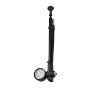 Xixian 300PSI Shock Pump with Visual Dial, 360° Rotating Aluminum Bike Air Pump for Front Fork Rear Shock, Universal US/French Valve