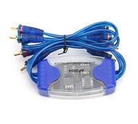 Xixian 4 Channel Ground Loop Isolator for Car o, Gold Plated Noise Filter Eliminating Alternator Hum, Stereo Input Output Adapter