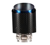 Xixian 63-101mm Carbon Fiber Glossy Car Straight Exhaust Pipe Rear Tip Tail Throat for, Make the Exhaust Smoother and Improve the Power, Give You a Nice Driving Experience, for
