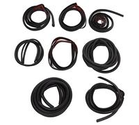 Xixian 8Pcs Rubber Seal Strip Kit Model Y 2020-2023, Soundproof Weatherstrip for Doors Hood Trunk Pillars, Noise Reduction Auto Accessories