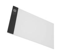 Xixian A5 USB LED Copy Board 3 Level Dimming Brightness Adjustable Thin Tracing Light Box, Stencil Drawing Pattern Pad, for Drawing Animation Sketching, with LED Flicker- Green Light