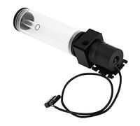 Xixian Acrylic Cylinder Water Cooling Tank with 19W Pump, G1/4 Fitting, 300mm Length (160mm)