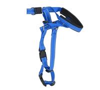 Xixian Adjustable Dog Head Collar Breathable Nylon Muzzle Harness with Metal Buckle, Anti Bite Mouth Cover for Walking Training Control (XL)