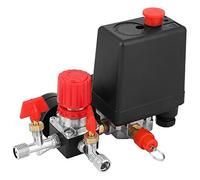 Xixian Air Compressor Pressure Switch Assembly with Fast Decompression | 1/4in connector, V-type seal piston structure, direct line, oil-free mute, small belt air compressors, 0.05-1.2Mpa range