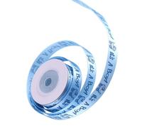 Xixian Blue/Pink, Baby Shower Christening Party Favor, 10 Yards IT is A BOY/Girl Stain Ribbon, Durable Polyester Material, Lovely Atmosphere for Cake Decoration, Baby Friends (Blue)