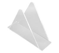 Xixian Clear Acrylic Napkin Holder Vertical Stand for Dining Table (Clear)