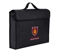 Xixian Double-Sided Fireproof Bag for LiPo Batteries, Money & Documents (38 * 28 * 7.5CM)