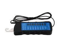 Xixian Electric Fence Voltage Tester, Multi Light Voltage Detection Portable for Farm Supply Fencing ABS 7000V with ABS Material, No Numbers for Home Gardens, Fantastic for Sheep and