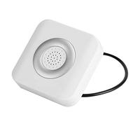 Xixian External Wired Door Bell Alarm, Soft, Loud and Clear Playing Bell Sound, DC 12V Power, Easy to Install, Good Replacement, Wall-mounted or Double-sided Adhesive Paste with